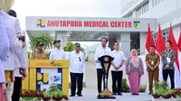 Presiden Joko Widodo (Jokowi) pada Selasa, 26 Maret 2024 meresmikan Gedung Anutapura Medical Center RSUD Anutapura, Kota Palu, Sulawesi Tengah.  (Foto: Sehat Negeriku)