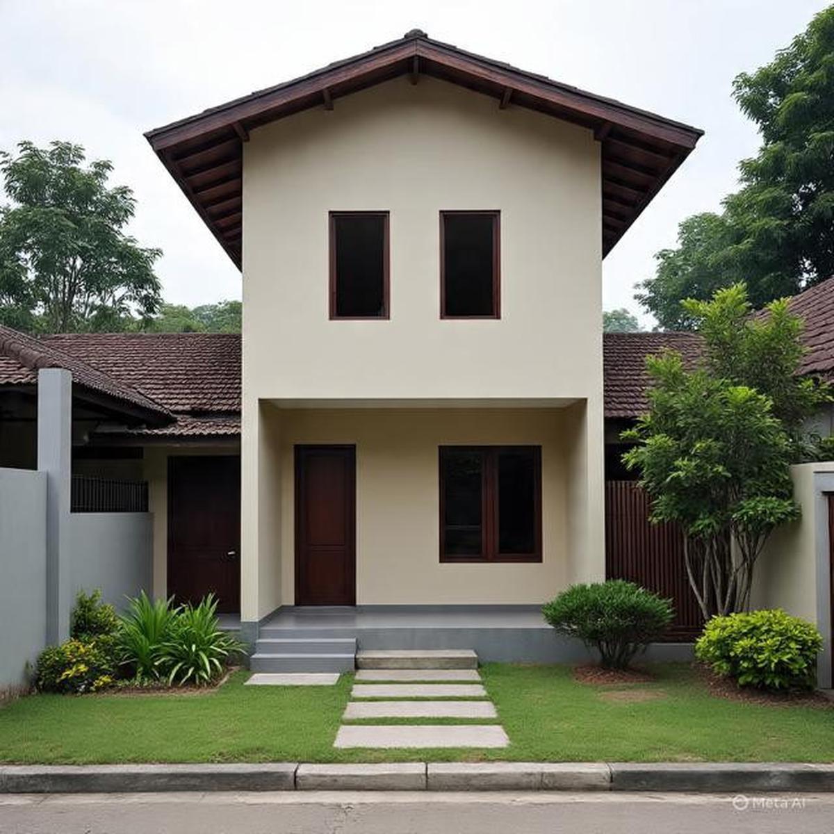 9 Desain Rumah Kampung Tapi Terlihat Seperti Rumah Rp 500 Juta, Hunian Sederhana Modern