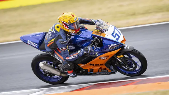 Pembalap Yamaha Racing Indonesia Aldi Satya Mahendra