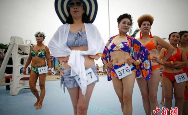 Dipilih bikini paling tak biasa/copyright by Chinanews.com