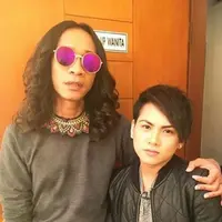 Aming dan Evelyn Nada Anjani (Instagram/@psychodiva2016)