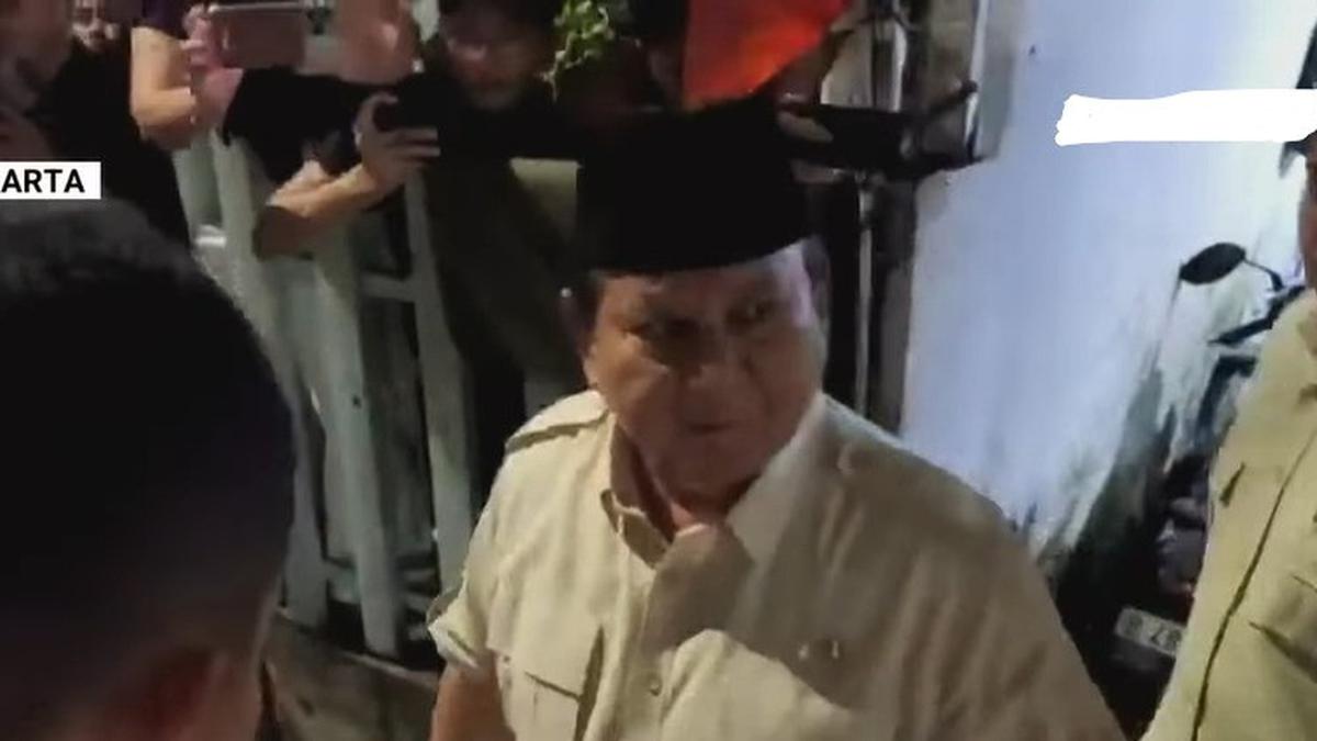 Presiden Prabowo Sambangi Rumah Duka Affan Kurniawan, Pengemudi Ojol Tewas Terlindas Mobil Rantis Brimob