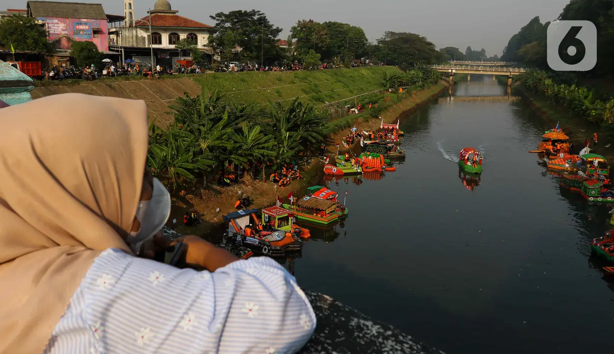 Festival ini bertujuan untuk merawat sungai dan mengedukasi masyarakat untuk tidak membuang sampah ke tempat itu. (Liputan6.com/Herman Zakharia)