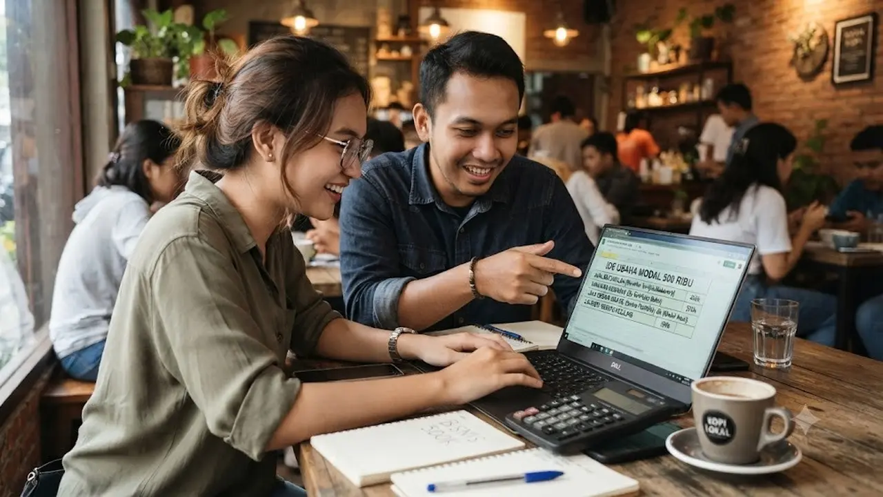 Ide Usaha Modal 500 Ribu (AI Generated)