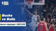 Berita video highlights NBA, pertandingan Milwaukee Bucks melawan Chicago Bulls  pada lanjutan pertandingan NBA 2021/2022, Rabu (23/3/2022).