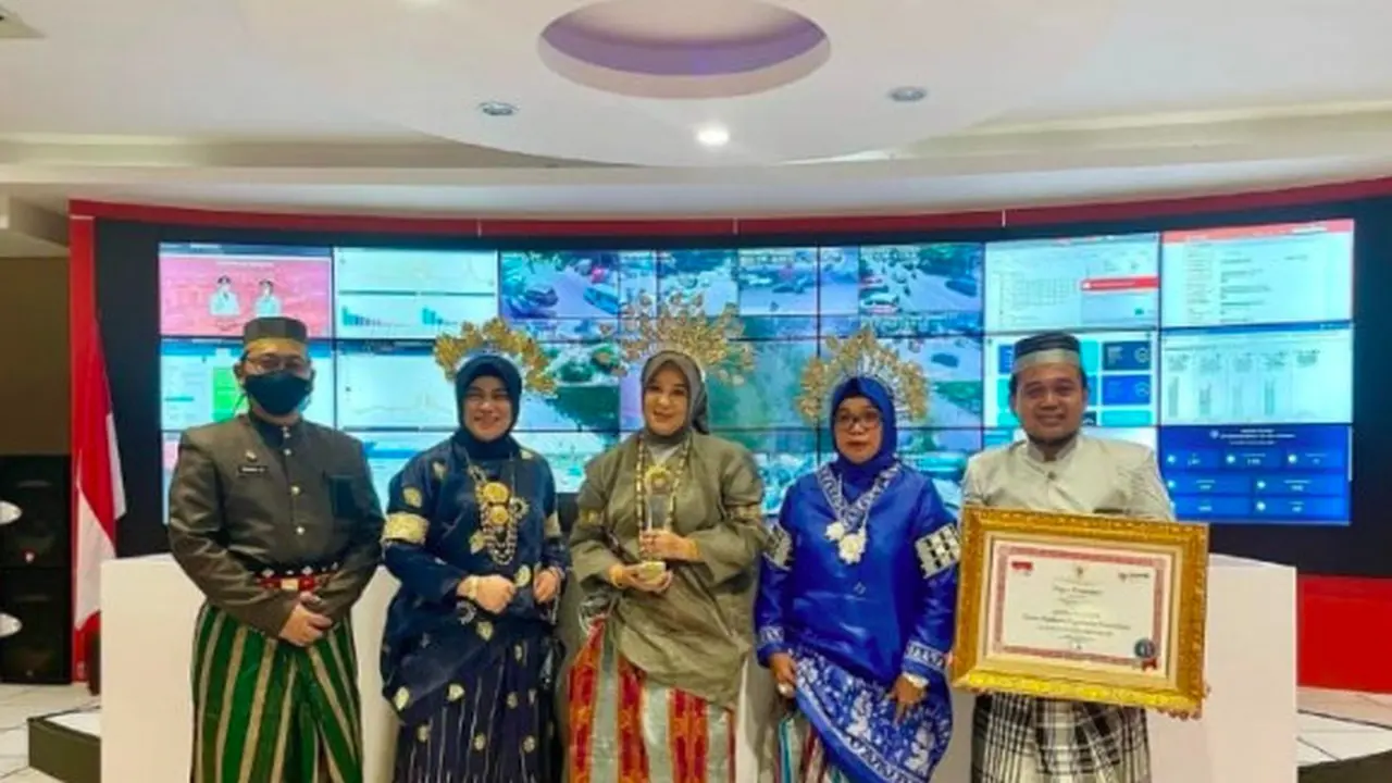 Penghargaan untuk Dinas Perpustakaan Kota Makassar (Liputan6.com)