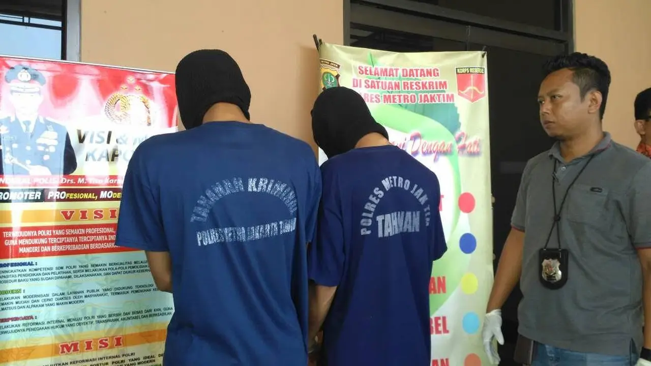 Pelaku penyerangan dengan air keras