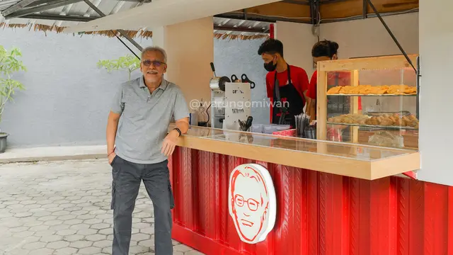 Iwan Fals Wujudkan Buah Pemikirannya dengan Membuka Warung Om Iwan untuk Dukung Hasil Petani Lokal. (ist)