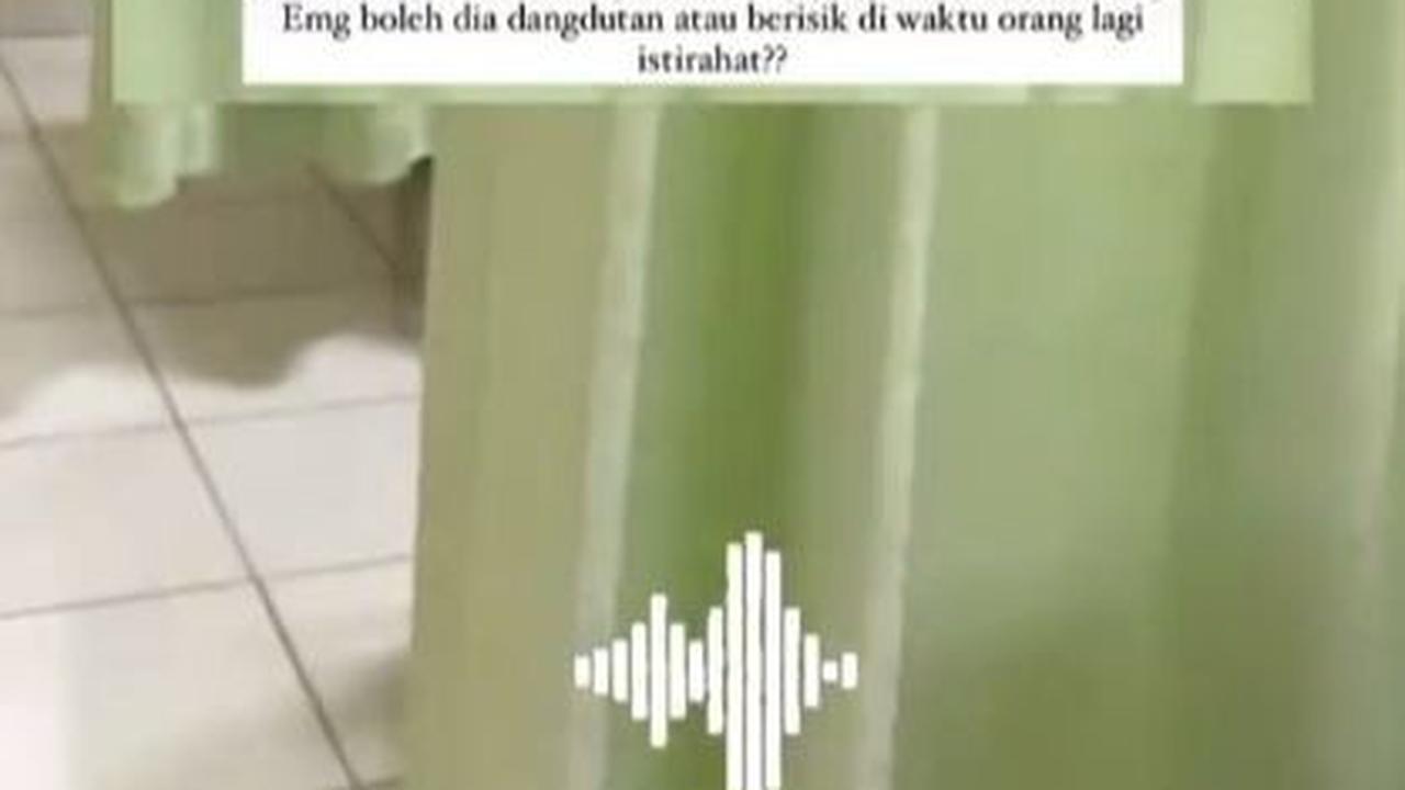 Bukannya mengecilkan volume atau mematikan musik, keluarga pasien di sebelah nenek Dara justru tak terima dan marah balik kepada Dara.<br>