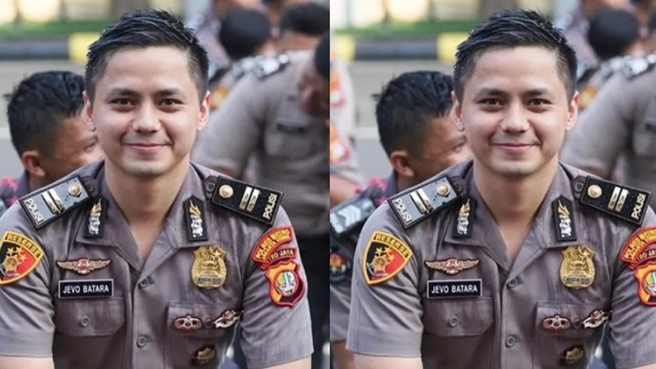 Potret Tampan Iptu Jevo Batara Berseragam Polri, Senyum Bahagia Dampingi Pujaan Hati Wisuda