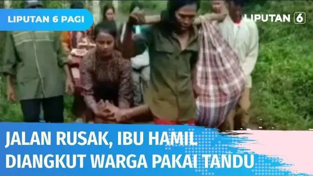 Viral! perjuangan seorang ibu dalam proses persalinannya di kawasan Arjasari, Kabupaten Bandung. Keluarga yang dibantu warga mengevakuasi sang ibu menggunakan tandu dari bambu dan kain sarung menelusuri jalan yang licin tidak beraspal.