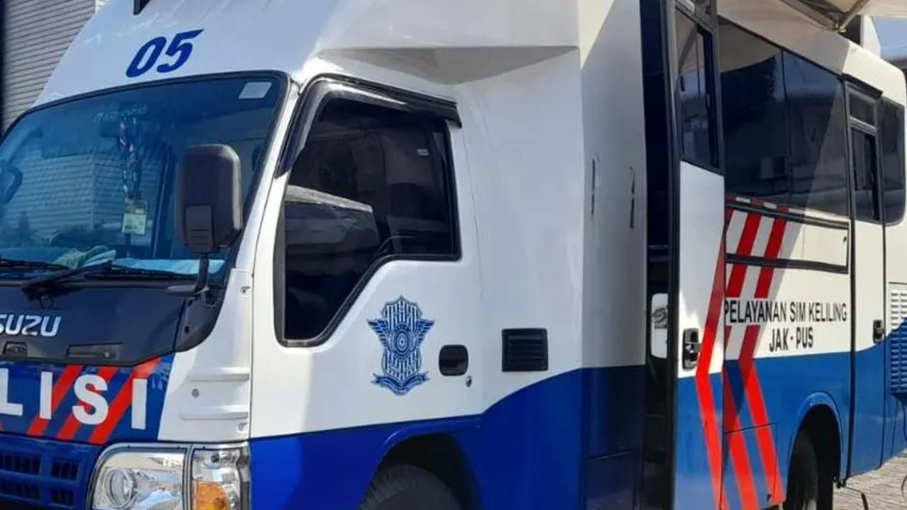 Lokasi, Cara dan Biaya Perpanjang SIM di Gerai Keliling Polda Metro Jaya Hari Ini