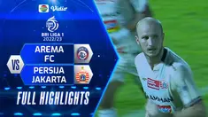 Berita video highlights BRI Liga 1 pertandingan antara Arema FC melawan Persija Jakarta di Stadion Kanjuruhan, Kabupaten Malang pada Minggu (28/8/2022) malam WIB.