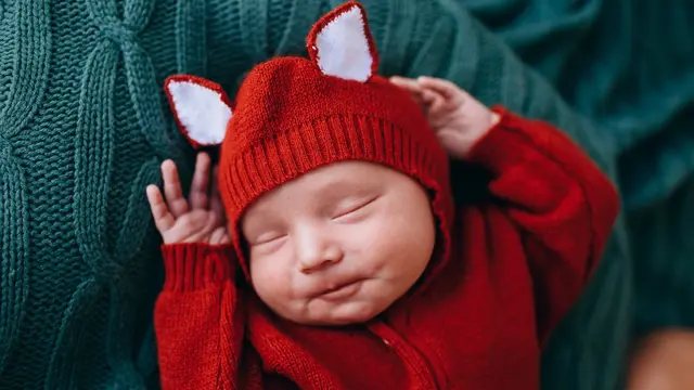 Ilustrasi bayi laki-laki