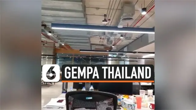 Kota Bangkok Thailand diguncang gempa berkekuatan magnitudo 6,1 hari Kamis (21/11) pagi. Gempa juga dirasakan di sebagian wilayah Laos.