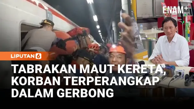 Info Terkini Tabrakan Maut Kereta di Bekasi Timur