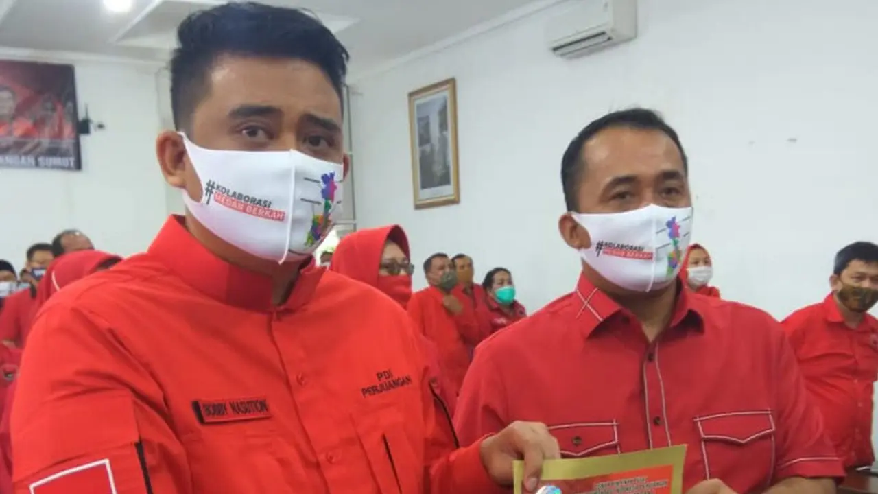 Bobby Nasution dan Aulia Rahman