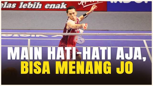 Jonatan Christie mengaku masih beradaptasi dengan kondisi arena pertandingan Indonesia Open 2025 di Istora Senayan, Jakarta. Tunggal putra Indonesia itu lolos ke 16 besar.