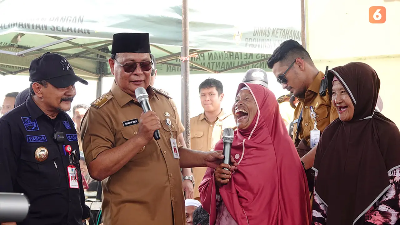 Sahbirin Noor Paman Birin Gubernur Kalimantan Selataan Kalsel Liputan6