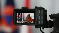 Juru Bicara Penanganan COVID-19 di Indonesia, Achmad Yurianto saat konferensi pers Corona secara Live di Graha BNPB, Jakarta, Sabtu (5/4/2020). (Dok Badan Nasional Penanggulangan Bencana/BNPB)