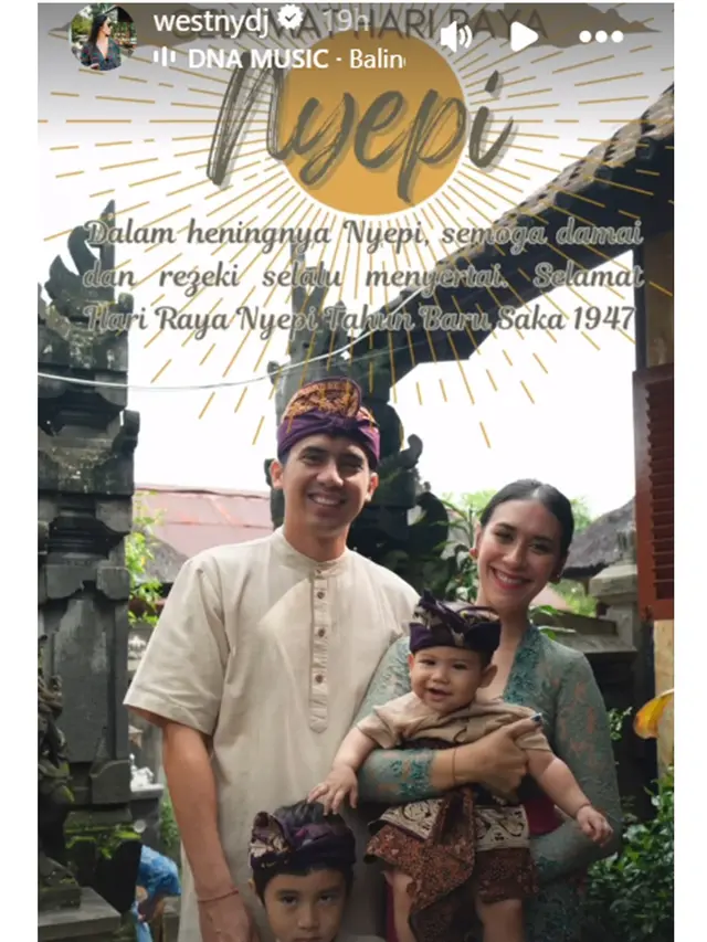 8 Potret Artis Rayakan Nyepi 2025, Jadi Momen Nikmati Parade Ogoh-Ogoh