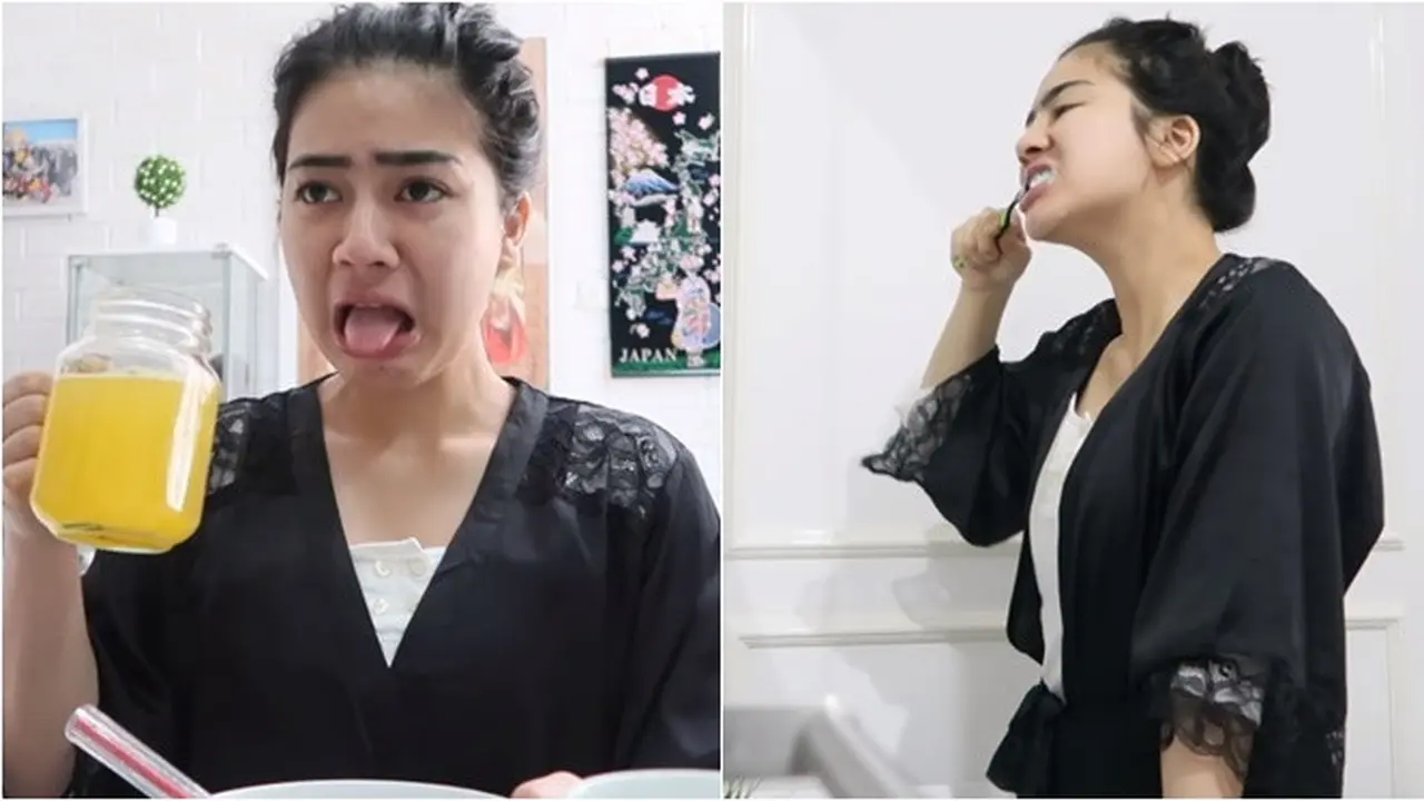 Bangun dengan Muka Bantal, Ini 7 Kegiatan Felicya Angelista saat 'Di Rumah Aja'