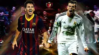 Barcelona vs Real Madrid (Liputan6.com/Ari Wicaksono)