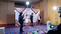 peserta audisi SCTV Mencari Bintang mendapat kesempatan berakting di depan kamera layaknya bintang sinetron. (SCTV)