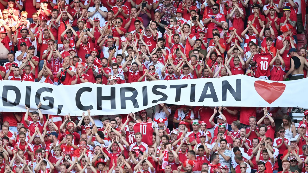 Momen Laga Denmark vs Belgia Disetop Sejenak untuk Hormati Christian Eriksen