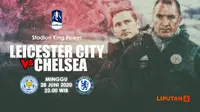 LEICESTER CITY FC VS CHELSEA FC (Liputan6.com/Abdillah)