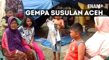 Gempa susulan berkekuatan 5,3 skala Richter kembali mengguncang Kabupaten Pidie Jaya.