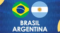 Copa America - Brasil Vs Argentina (Bola.com/Adreanus Titus)