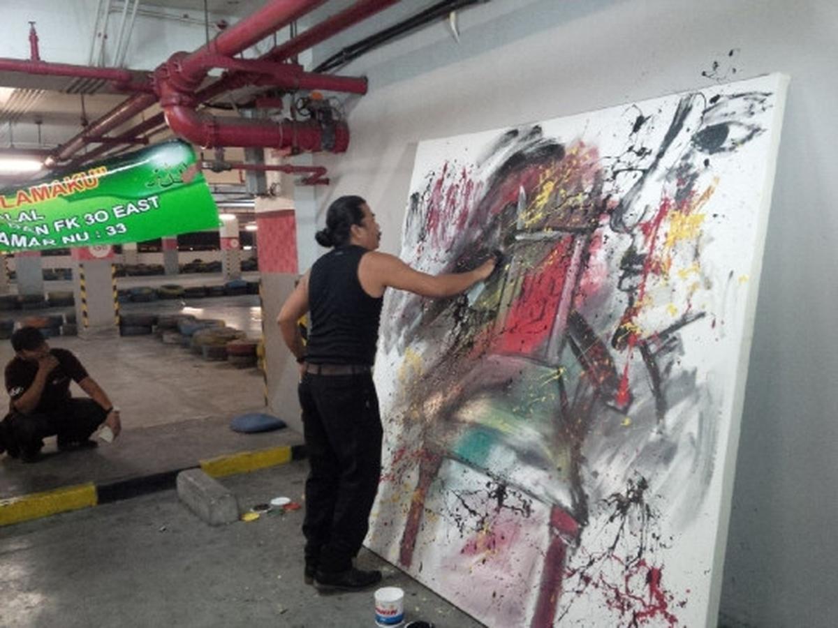 Seniman tercepat di dunia lukis keruwetan Muktamar NU
