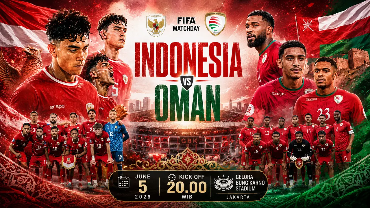 Timnas Indonesia Vs Oman
