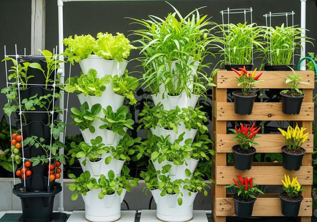 Sayuran dan Greens untuk Kebun Vertikal/Jenis Tanaman yang Cocok untuk Kebun Vertikal Kecil  (Sumber: gemini.com)