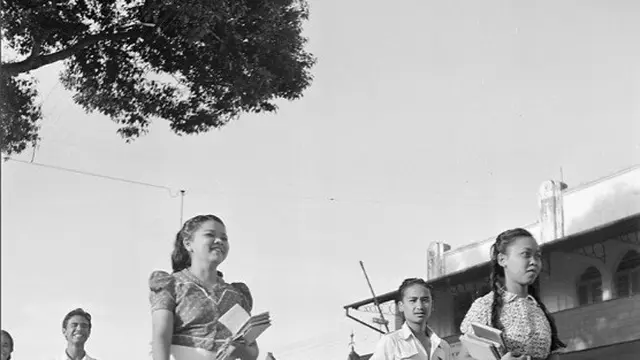 potret mahasiswa Yogyakarta tahun 1948