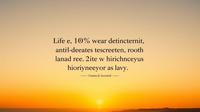 Best Quote About Life