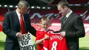 Wayne Rooney bergabung dengan Manchester United saat berusia 18 tahun dengan harga 27 juta poundsterling pada tahun 2004. (AFP Photo/Paul Barker)