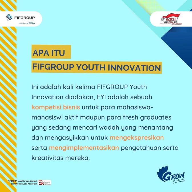 Wadahi Ide Inovasi Mahasiswa Fifgroup Youth Innovation Fyi Kembali Digelar Bisnis Liputan6 Com