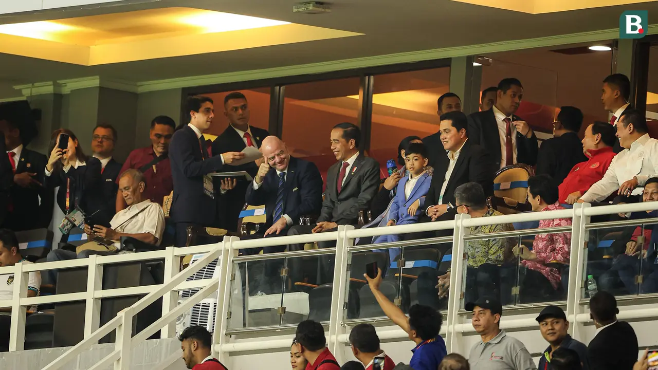 Foto: Momen Kemeriahan Pembukaan Piala Dunia U-17 2023, Dihadiri Presiden Jokowi dan Presiden FIFA Gianni Infantino