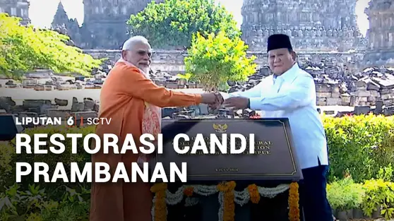 Restorasi Candi Prambanan