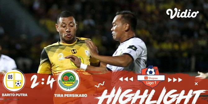 VIDEO: Highlights Kemenangan Tira Persikabo atas Barito Putera di Liga 1 2019