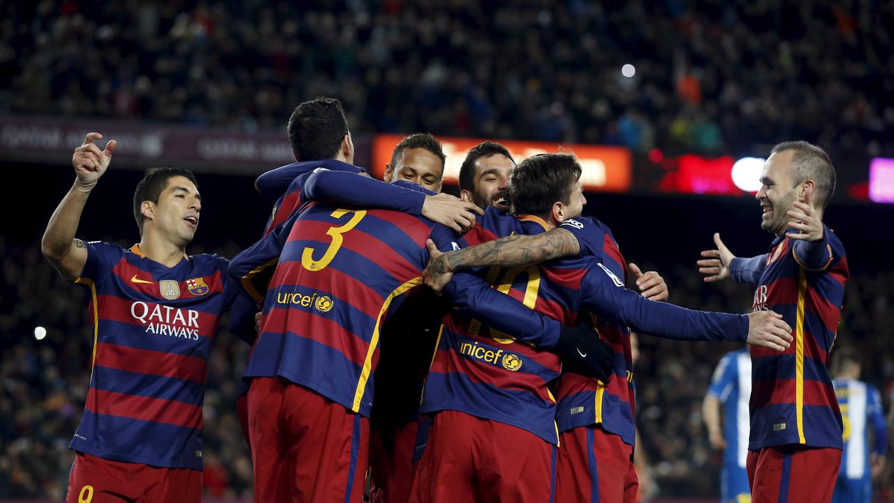 Barcelona vs Espanyol (Liputan6.com)