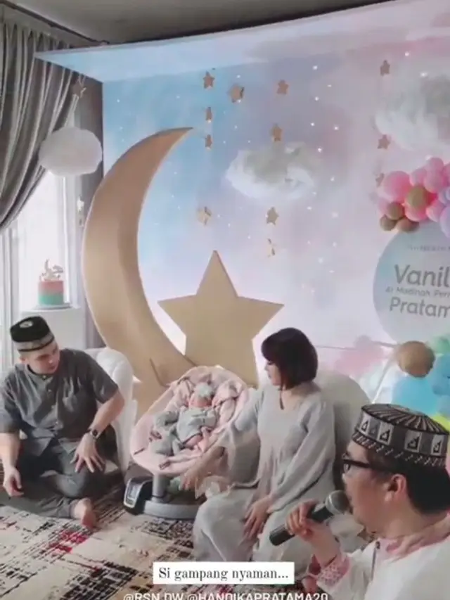 Akikah Vanilla Anak Rosiana Dewi