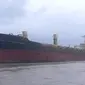 Kapal hantu asal Indonesia ini muncul tiba-tiba di perairan Myanmar (Facebook/Yangon Police)