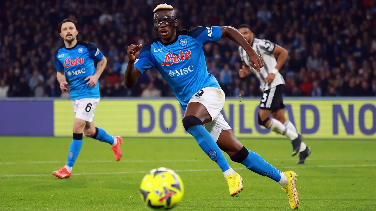 Hasil Liga Italia: Napoli Hajar Juventus 5-1 di Stadion Diego Armando Maradona
