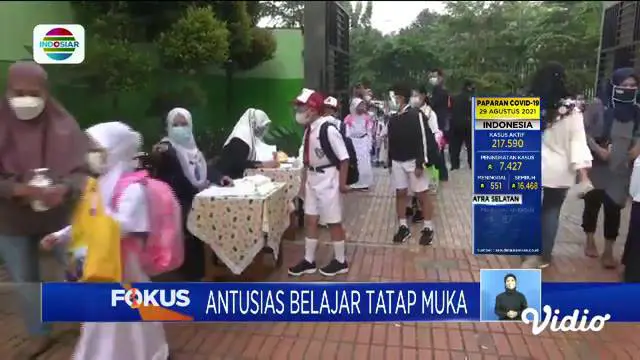 Perbarui informasi Anda bersama Fokus dengan topik berita sebagai berikut, Antusias Belajar Tatap Muka, PPKM Longgar, Warga Berkerumun, Nikmatnya Kepiting Singapura.