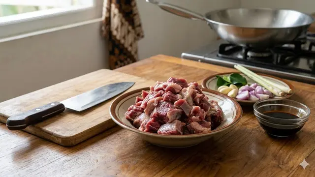 tetelan daging