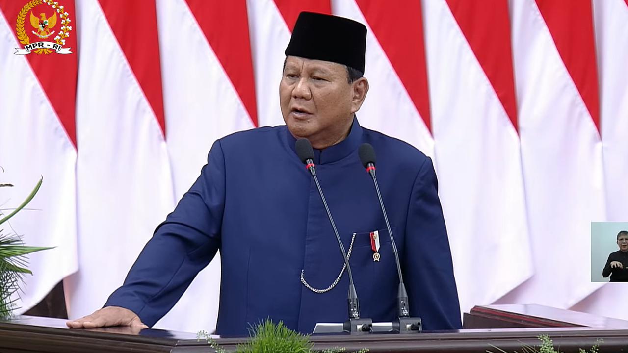 Pidato Prabowo Saat Pelantikan: Kita Antipenjajahan, Kita Dukung Kemerdekaan Rakyat Palestina