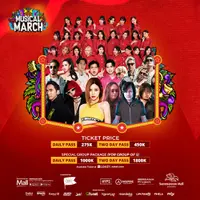 Dimeriahkan Isyana Saravati hingga JKT48, Musical March 2023 siap beri suguhan spektakuler.